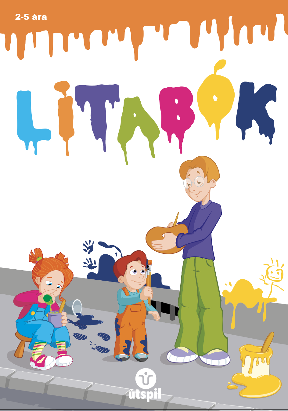 Litabók 2-5 ára